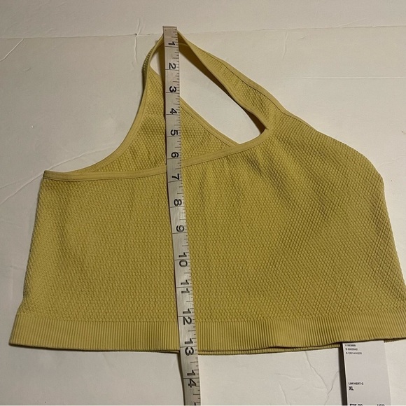 Out From Under Bra Top Seamless Higher Love 
Size XL New With Tags Yellow Yoga - Picture 7 of 8